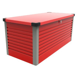 Trimetals Large Patio Storage Box – Red